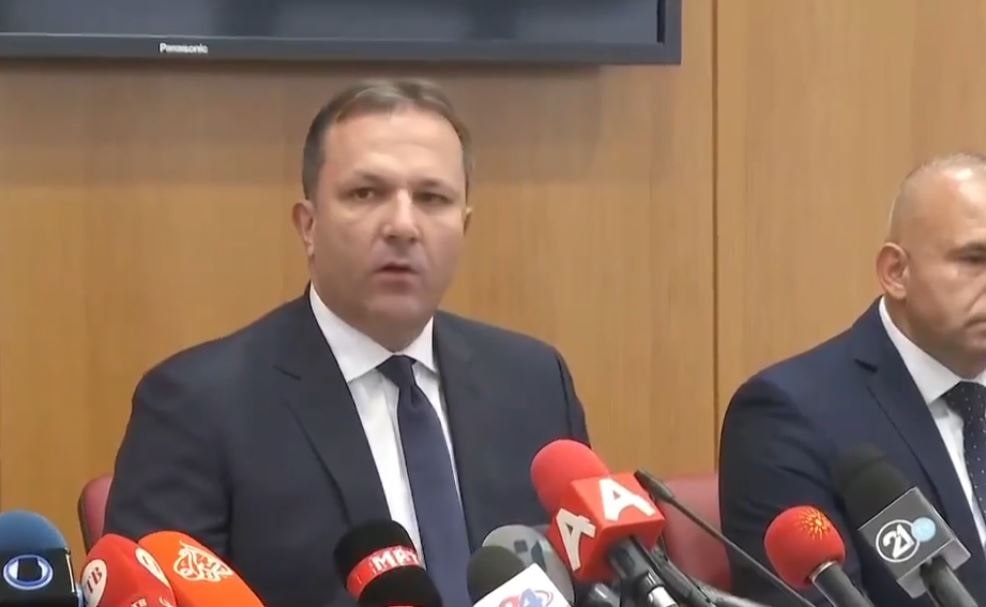  Babai i Vanjës i ka dhënë informacione grupit të të dyshuarve  Ministri Spasovski jep informacione nga tragjedia në Maqedoni