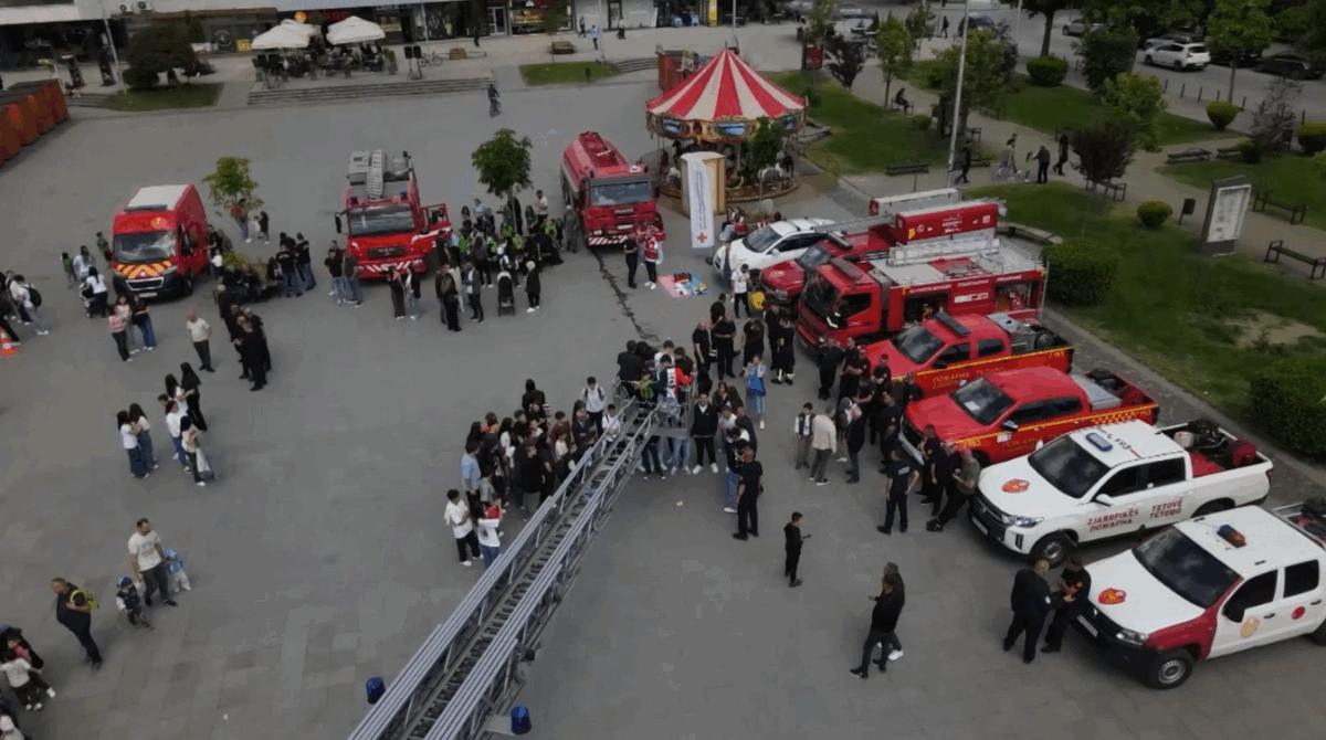 Njësi vullnetare e zjarrfikësve në Tetovë  18 të rinj të gatshëm të ndërhyjnë në rast nevoje