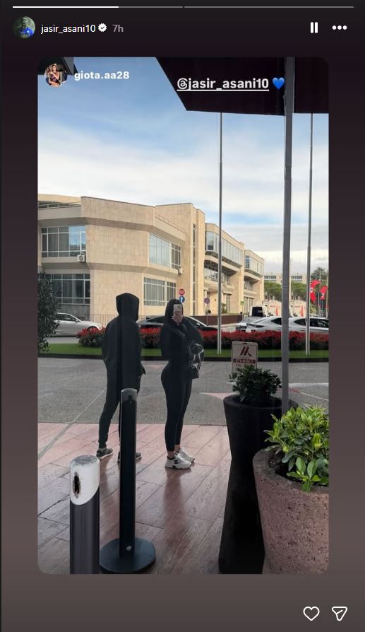 Jasir Asani rikthen harmoninë me të dashurën, çifti shfaqet i lumtur