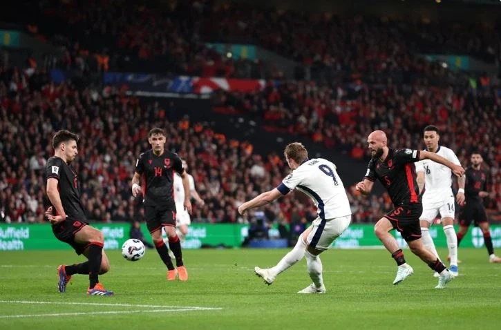 Shqipëria me gjashtë ndryshime ndaj Anglisë