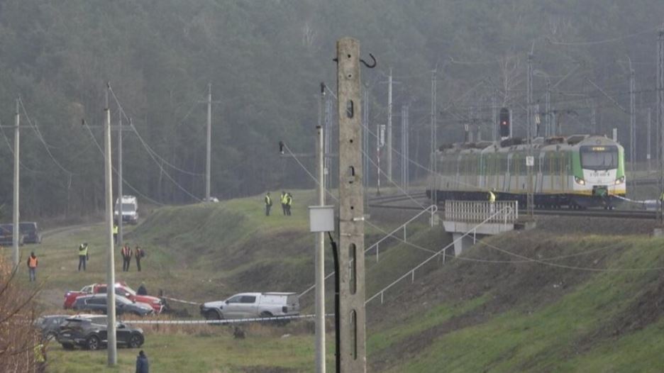 Shpërthimi në hekurudhën Varshavë Lublin  Tusk  Sabotim  shkatërroi linjën hekurudhore