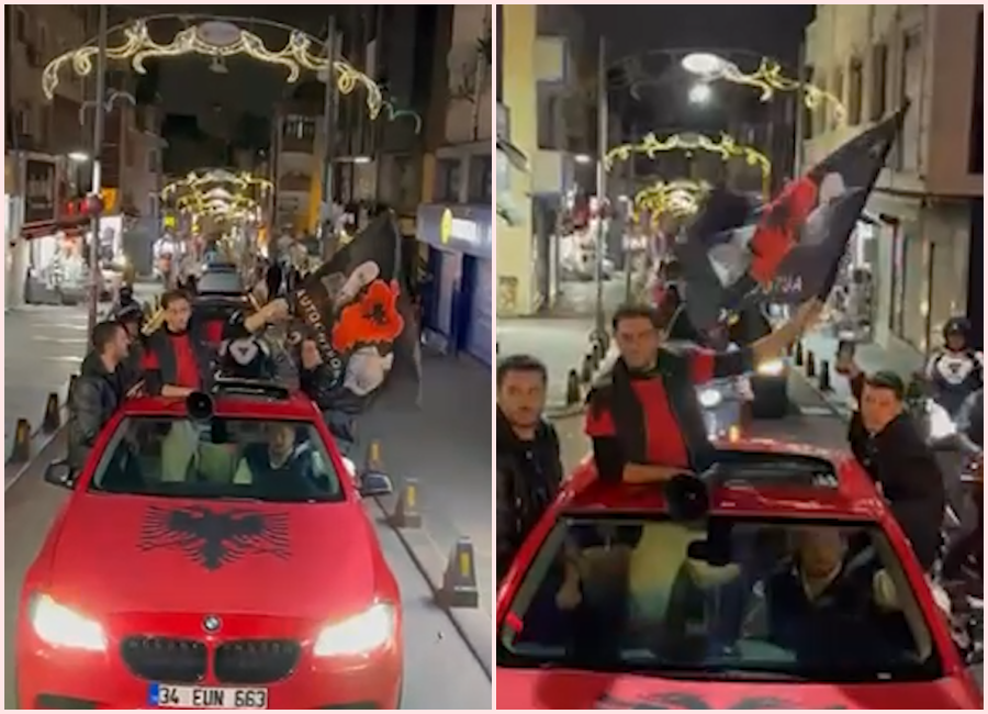 Kortezh festiv në Bajrampasha në Stamboll  VIDEO