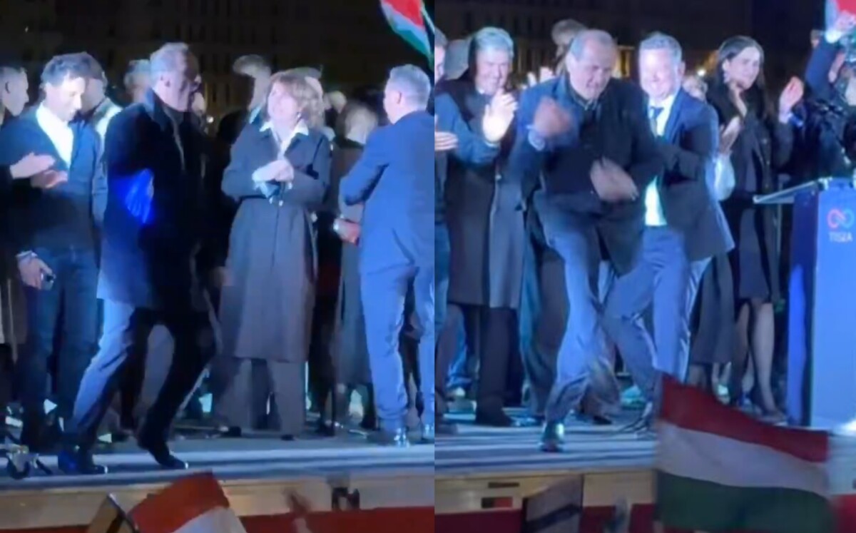 Pritet të bëhet ministër në Hungari  bëhet viral kërcimi i Zsolt Hegedus pas fitores së Magyar