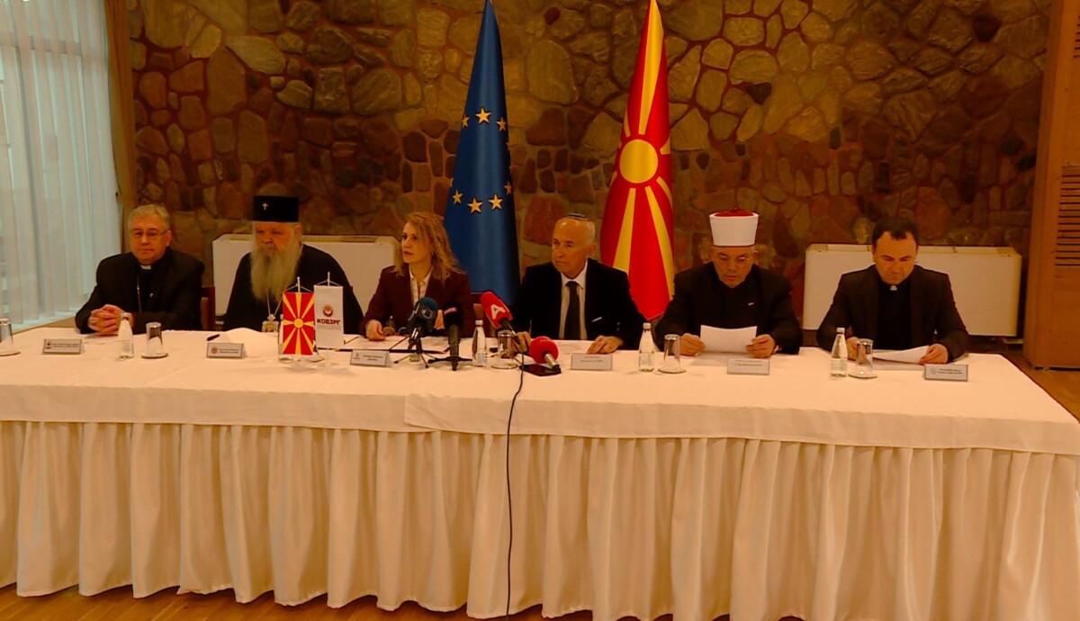 Krerët e bashkësive fetarë në Maqedoni dënojnë tentativën për djegien e sinagogës  Bet Jakov  në Shkup