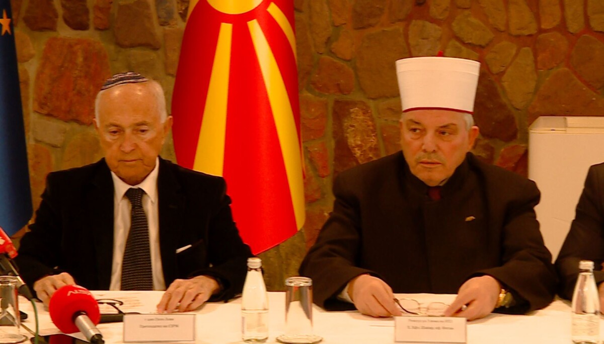 Bashkësitë fetare në Maqedoni bëjnë thirrje për qetësi  dënojnë incidentin në sinagogën hebraike gjatë fundjavës
