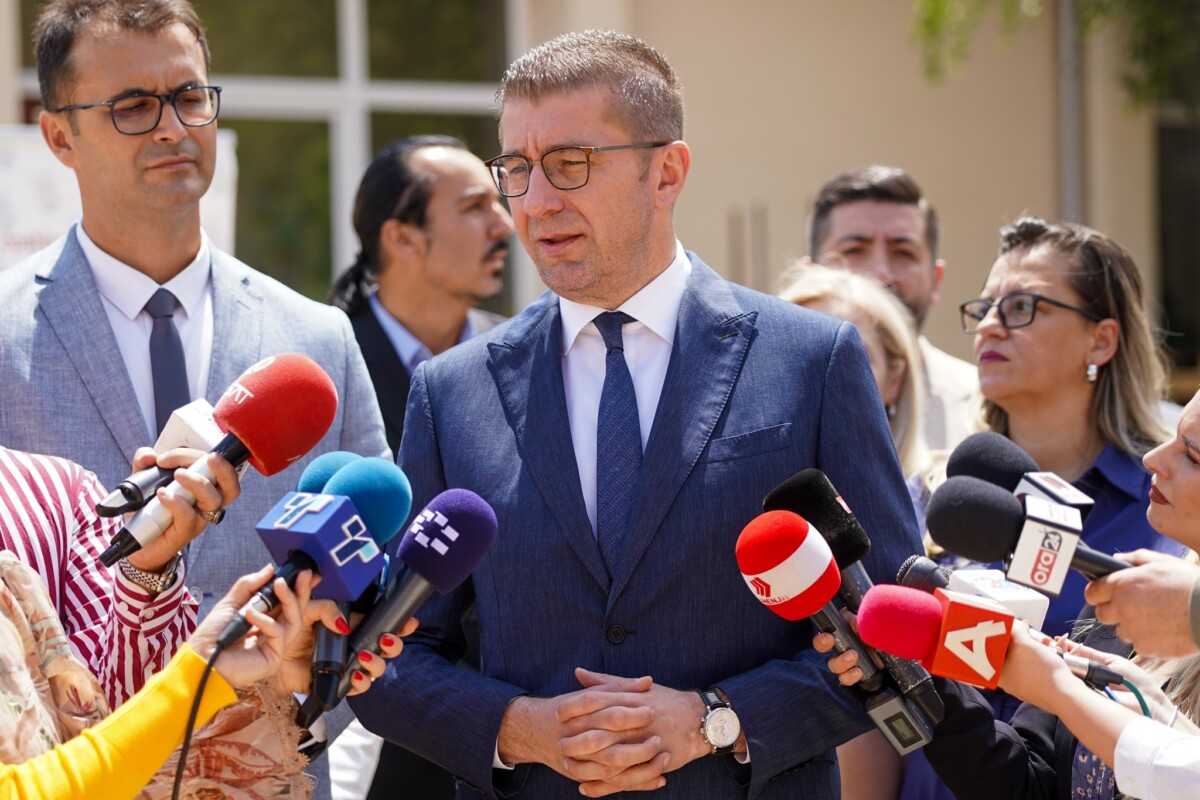  Fundërrina spiunazhi nga e kaluara   thotë Mickoski për aferën e mundshme në Presidencë