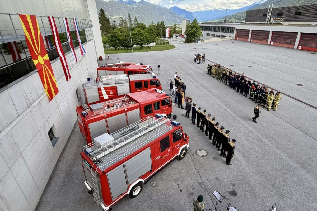 Austria i dhuron Kumanovës 3 automjete për shuarjen e zjarreve