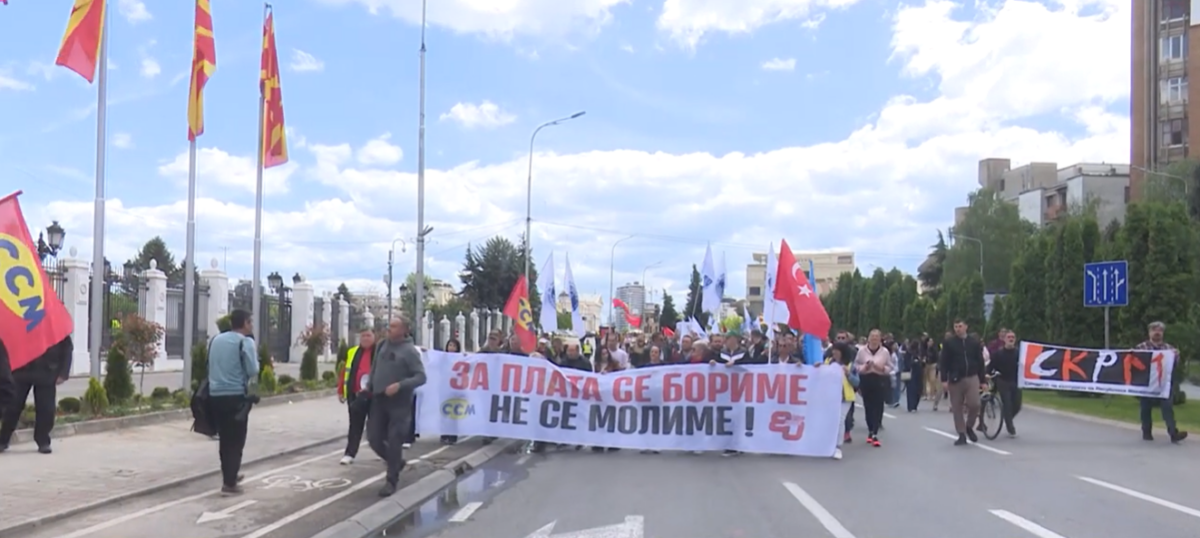 Disa shënuan ditën e punës  të tjerët e harruan  Edhe pse të paktë  sindikalistët të zëshëm për të drejtat e tyre