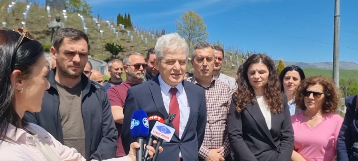 Ahmeti bën homazhe pranë varreve dëshmorëve e veprimtarëve   E kemi detyrim që të mos e harrojmë gjakun dhe sakrificat e tyre 