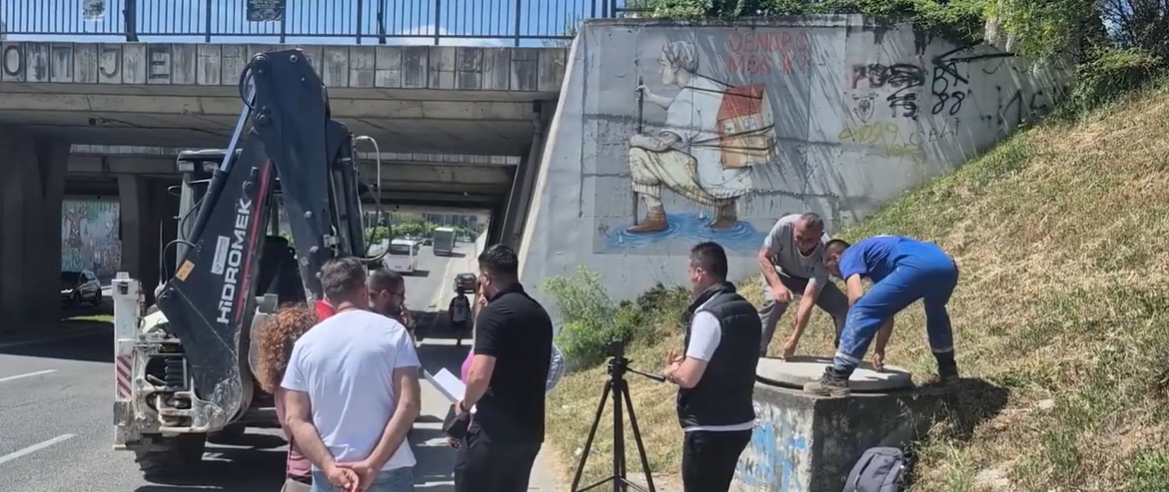 Ujërat fekal i derdhte në kanalizimin atmosferik  Krim mjedisor në Tetovë  Një biznesi i madh ndoti rrjetin e qytetit