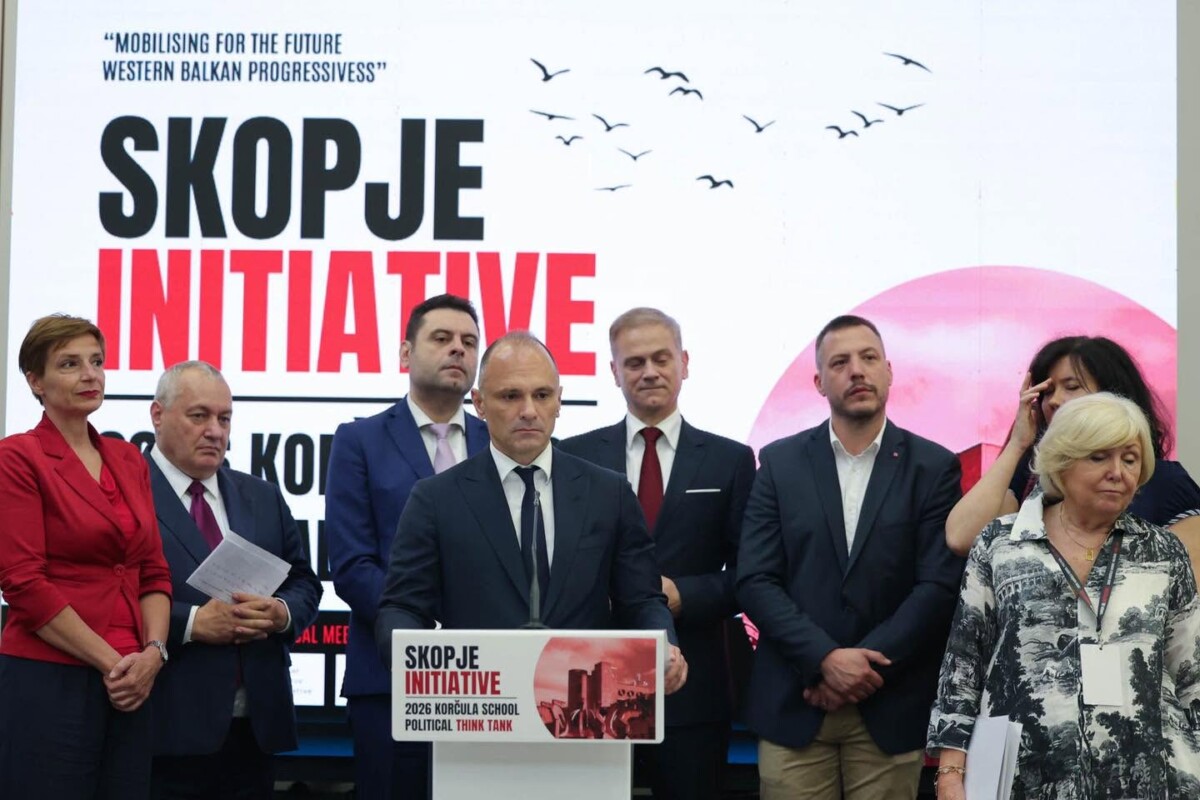 Konferencë e LSDM së  Iniciativa Shkupi   Lufta kundër korrupsionit dhe regjimeve autoritare kyçe për të ardhmen
