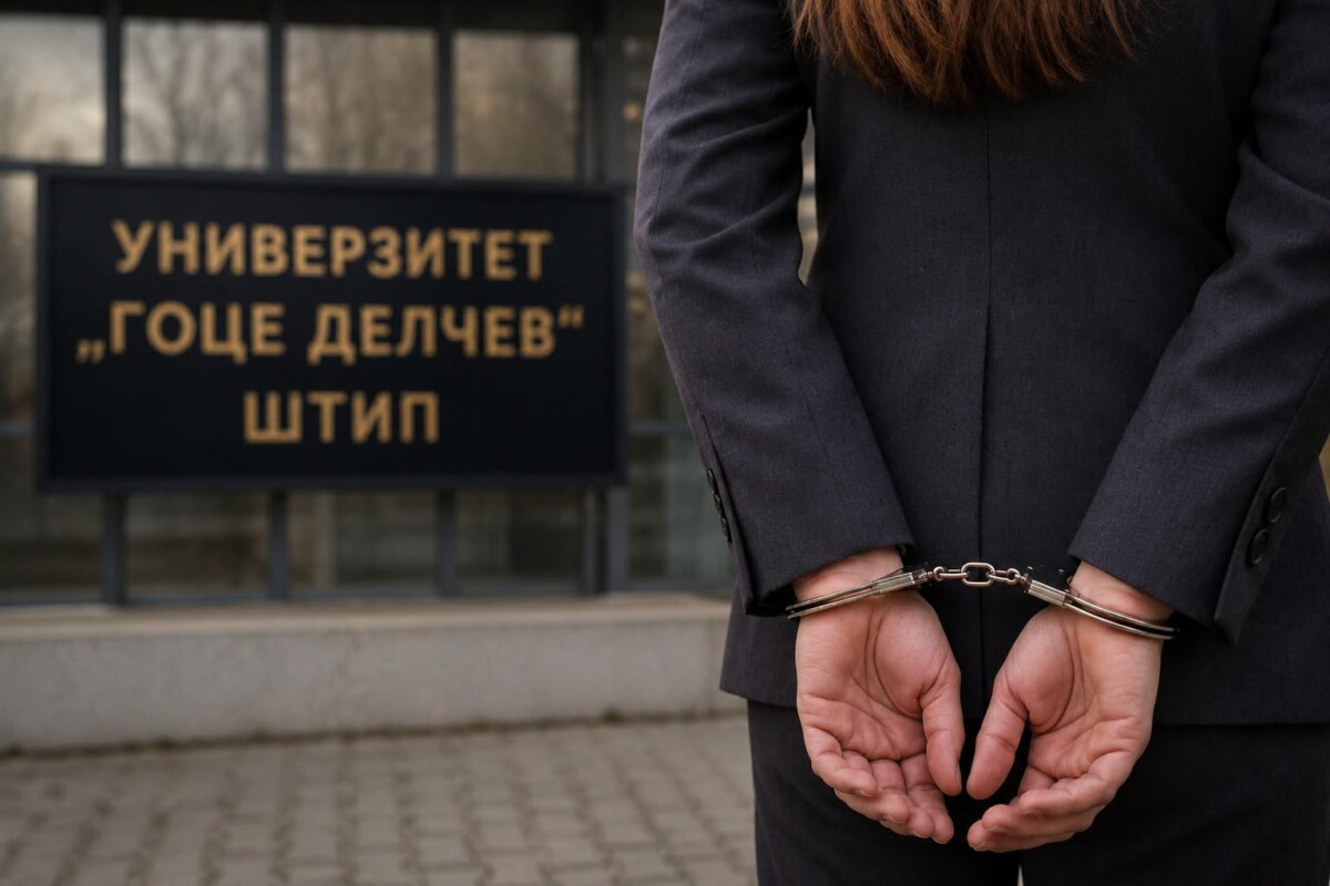 arrestohet-nje-profesoreshe-e-universitetit-te-shtipit-dyshohet-se-mori-ryshfet-nga-nje-student