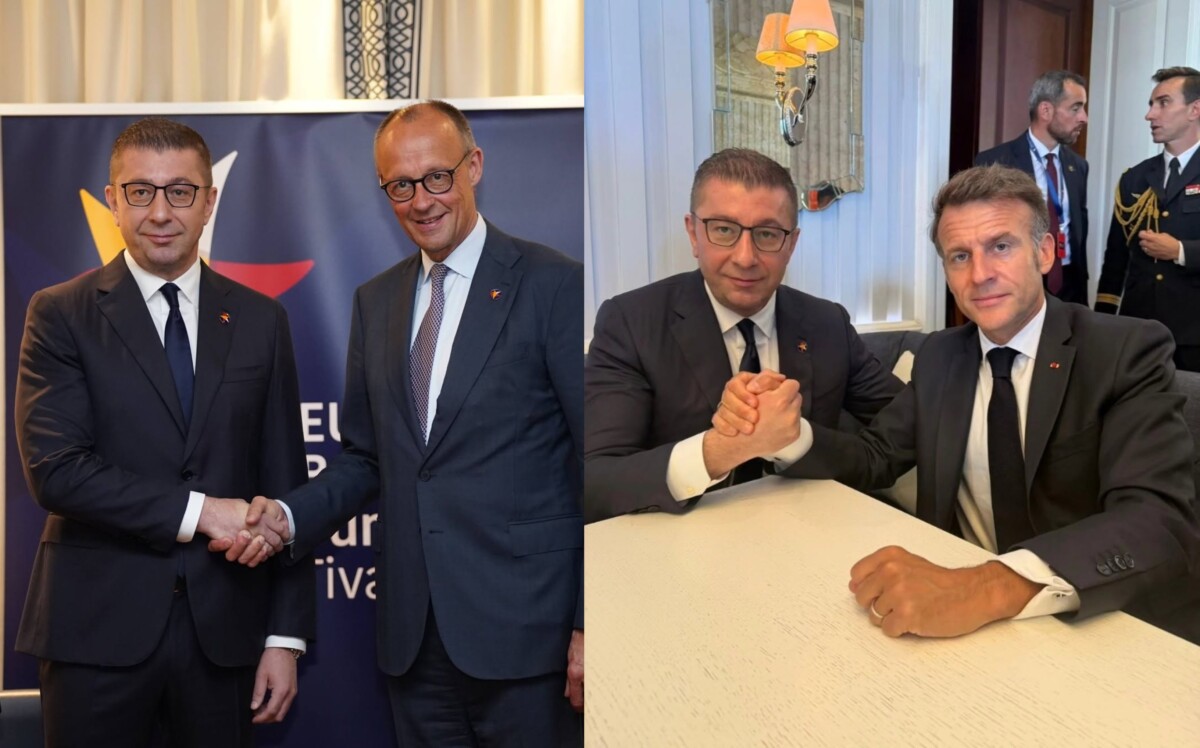 Plani i Macron dhe Merz për Ballkanin Perëndimor  Mickoski  Nuk përfshin ndryshimet kushtetuese  është proces paralel me zgjerimin