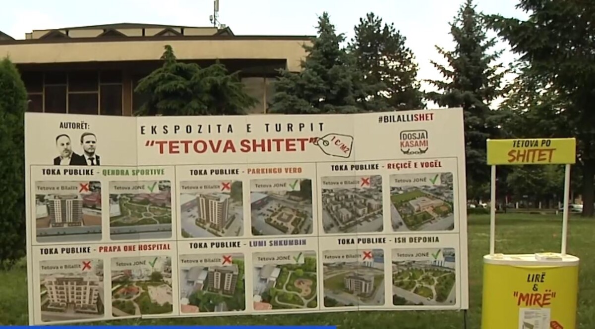 BDI Tetovë me akuza për shitje të tokës komunale  Qamili  Tetovarët e dinë kush e shiti gjysmën e Tetovës