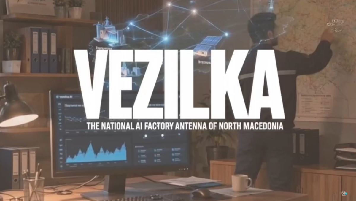 IA  qëndisëja  lidh Maqedoninë me BE në  Andonovski  Konkurrencë në intelegjencë artificiale