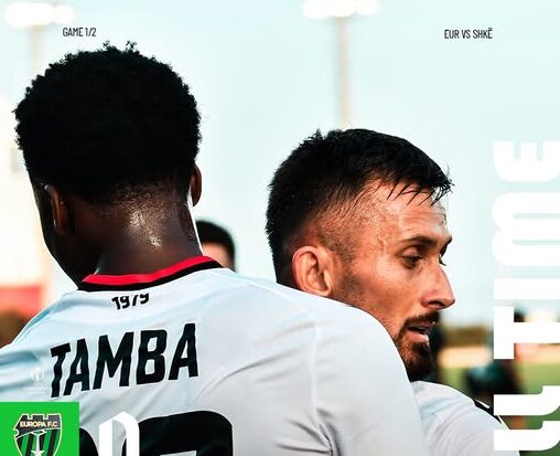 Shkëndija shkatërron Europa FC me  manita   një hap larg raundit të ardhshëm