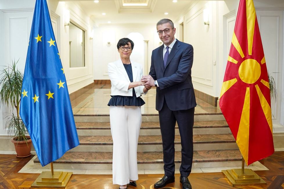 Kos  Maqedonia ka vendin e saj në BE  Mickoski  Jemi pararendës për cilësinë dhe shpejtësinë e realizimit të reformave