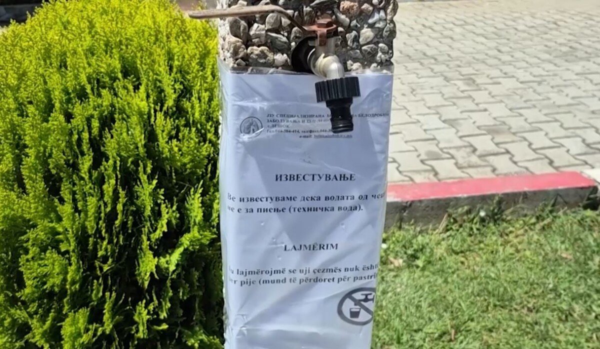 Leshka pa ujë të pijshëm në verë  Institucionet  Problemi zgjat prej vitesh