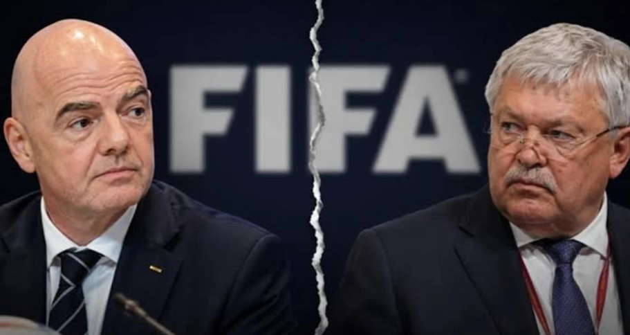  Kam humbur besimin tek ty   nënkryetari i FIFA s sulmon Infantinon