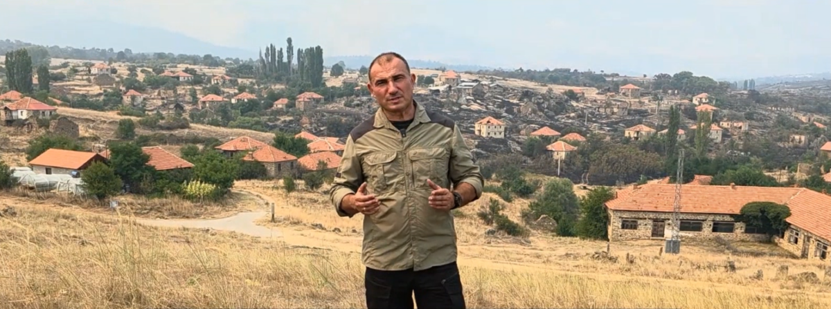 Fshatrat nuk janë të rrezikuara  Angellov  Zjarri pranë Çanishtes ende aktiv