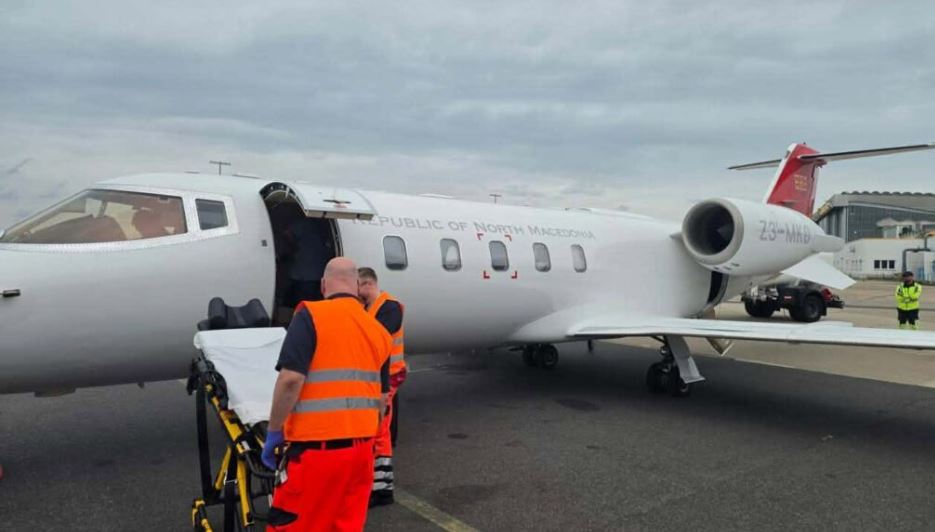 Pacienti nga Maqedonia  me avion qeveritar dërgohet urgjentisht në Berlin për transplant zemre