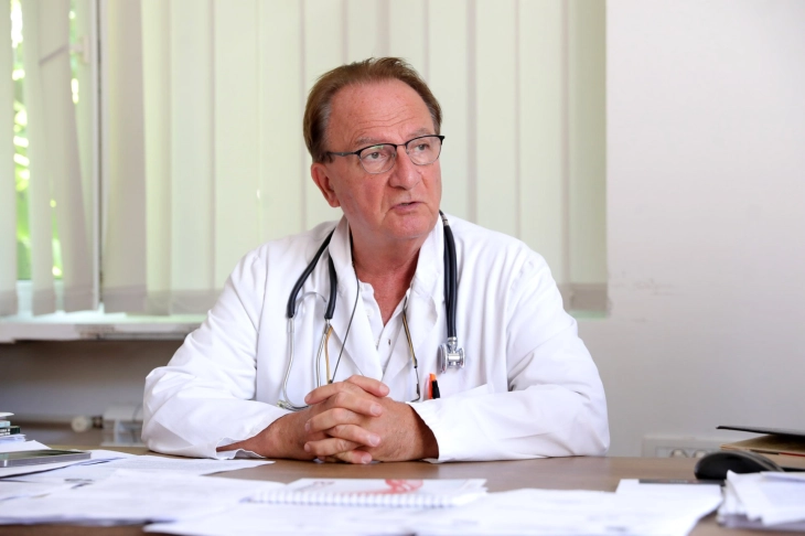 Dr  Çibishev  Nëse uji në Shkup do të ishte i ndotur me E  coli  do të kishim mbi 50 mijë pacientë