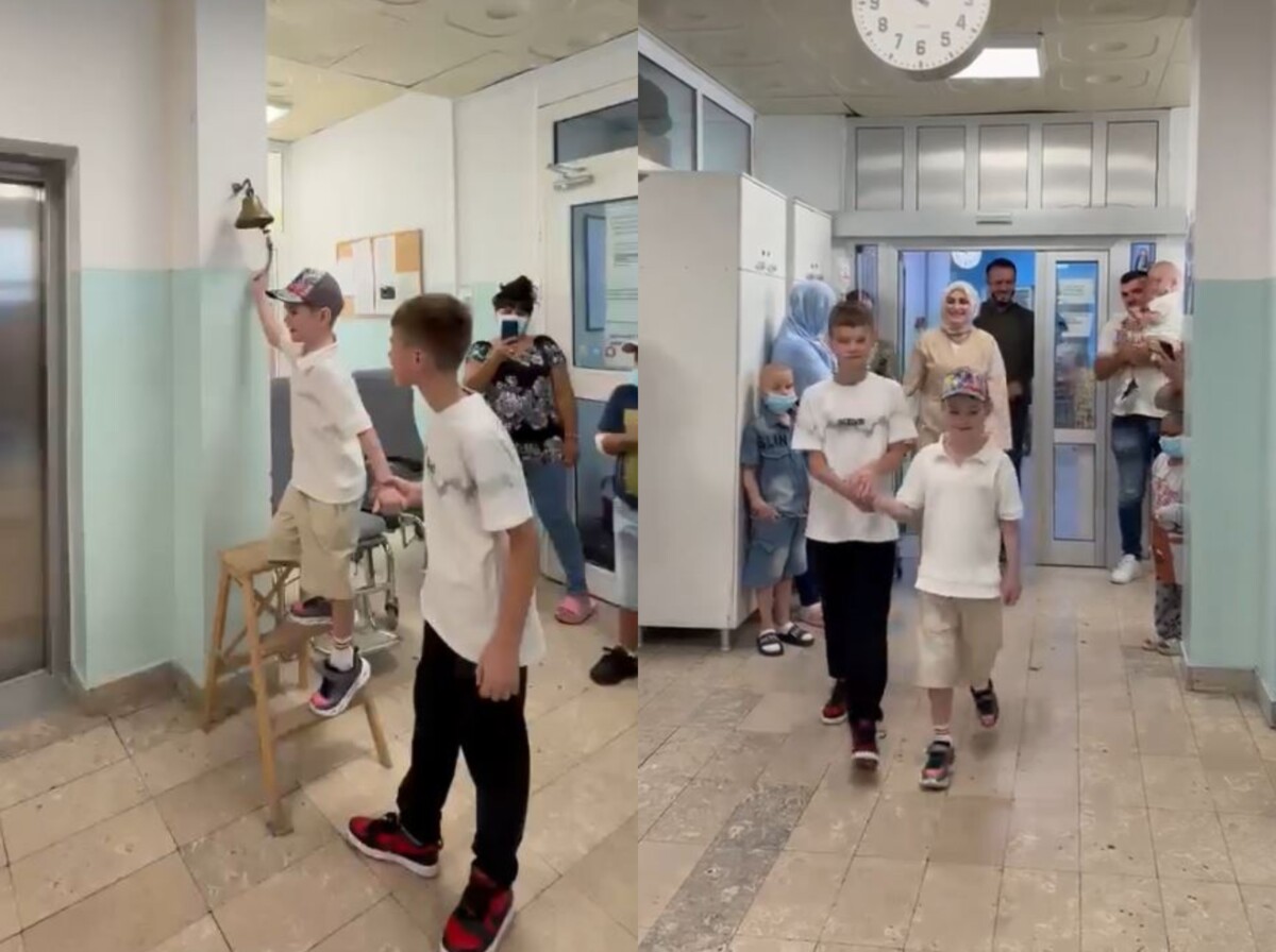 Kambana e Klinikës së Fëmijëve ra edhe një herë   Trimi i vogël Efnani e mundi sëmundjen e rëndë