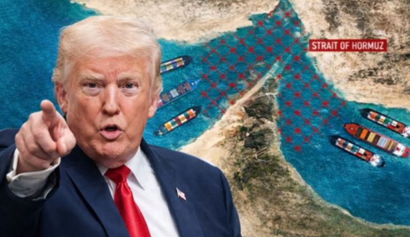 Presidenti amerikan propozon emër të ri për Ngushticën e Hormuzit  Ta quajmë  Ngushtica e Trumpit 