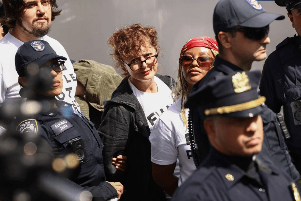 Protestonte kundër Netanyahu t para OKB së  arrestohet në Nju Jork aktorja e njohur Susan Sarandon