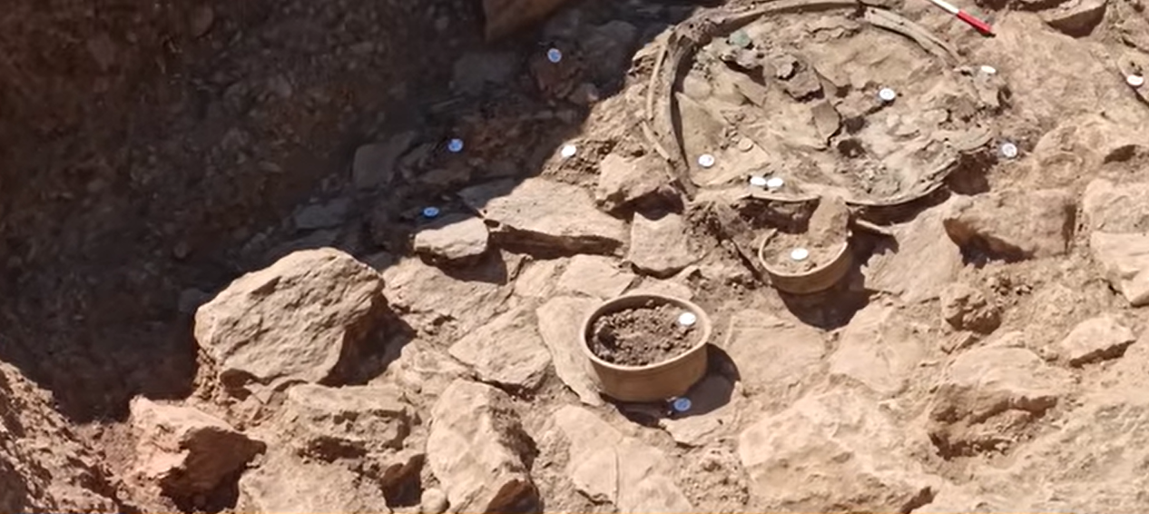 Zbulim arkeologjik në Koroshishtë të Strugës  Varr i një ushtari të shekullit VI para erës sonë