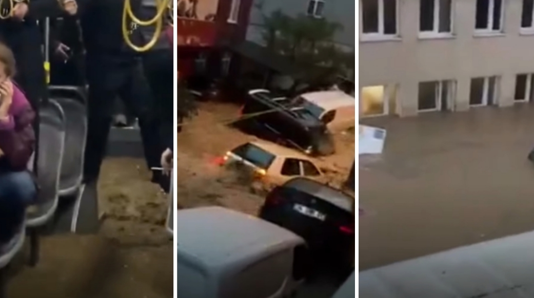 Përmbytje në Stamboll  priten reshje të reja shiu