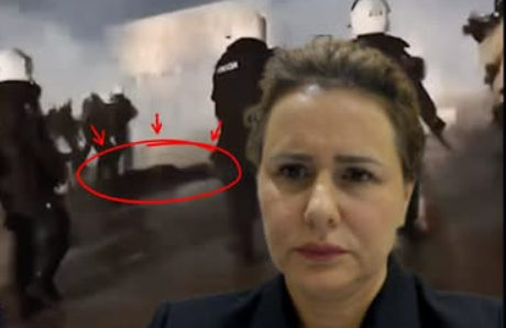 I shtrirë mes tufës së policëve dhe pa ndihmë  zv ministrja  I mirëkuptueshëm një moment si ky
