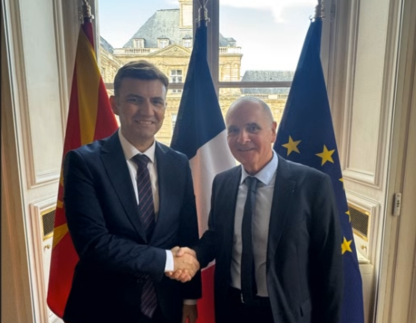 Osmani në Paris kërkon mbështetje për integrimin evropian   Thekson rëndësinë e Marrëveshjes së Ohrit për stabilitetin e vendit